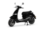 Preview: VARANEO C4 E-Scooter Frontverkleidung Mitte schwarz metallic