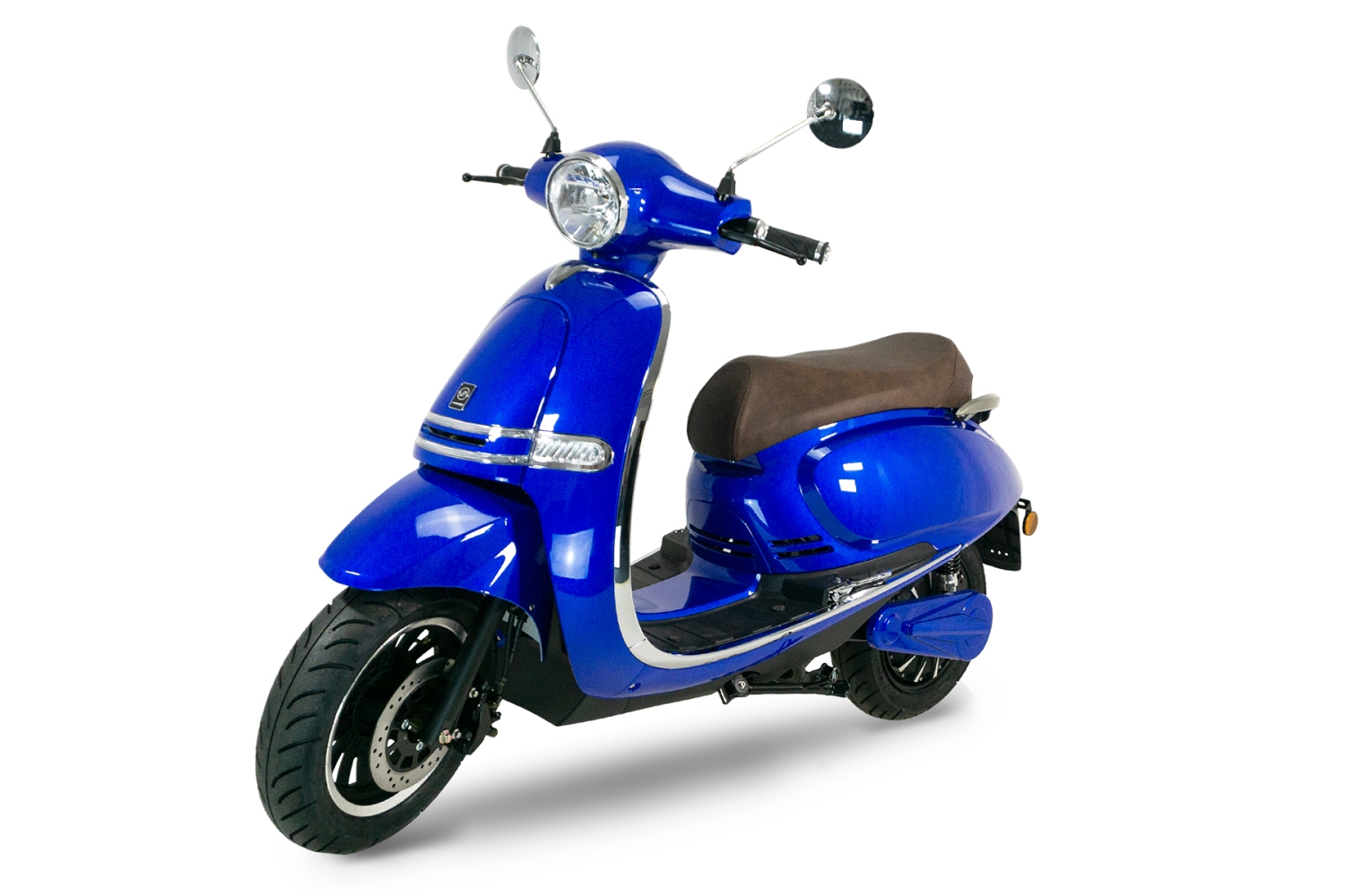 VARANEO C4 E-Scooter Frontverkleidung blau metallic