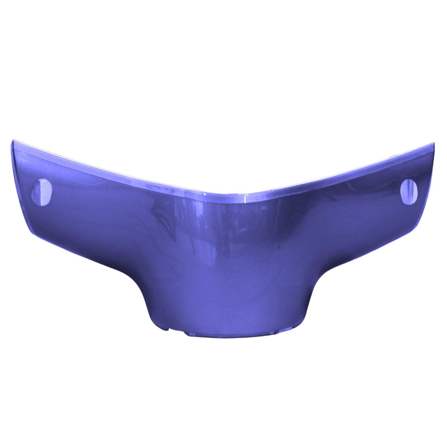 C4 up hood for handle bar blue metallic