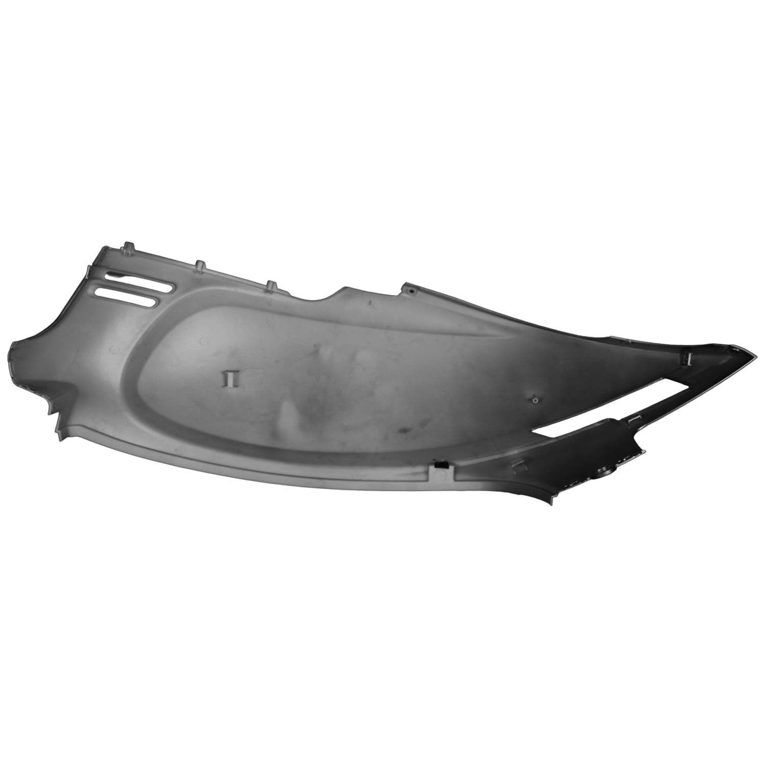 C4 left decoration body plate black metallic