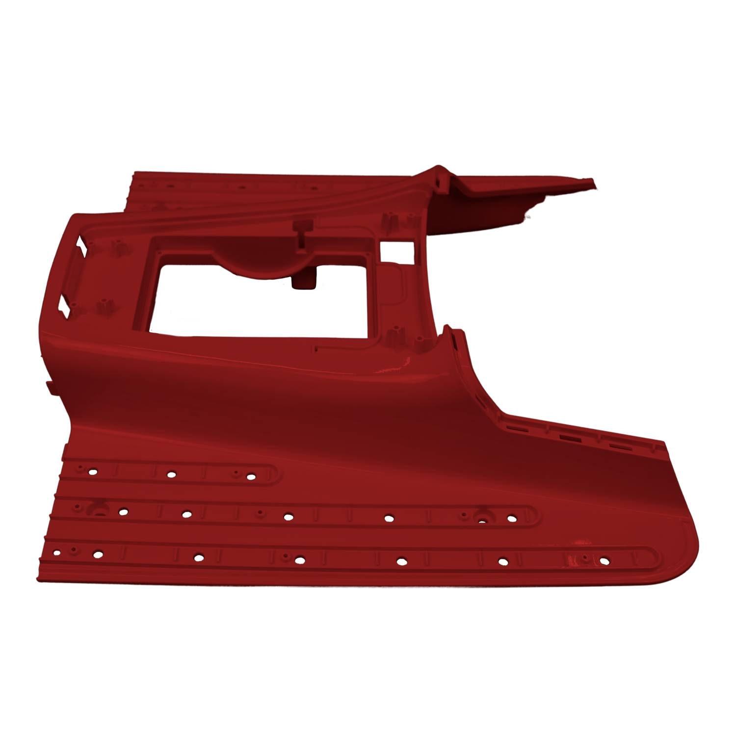 R2 footrest red