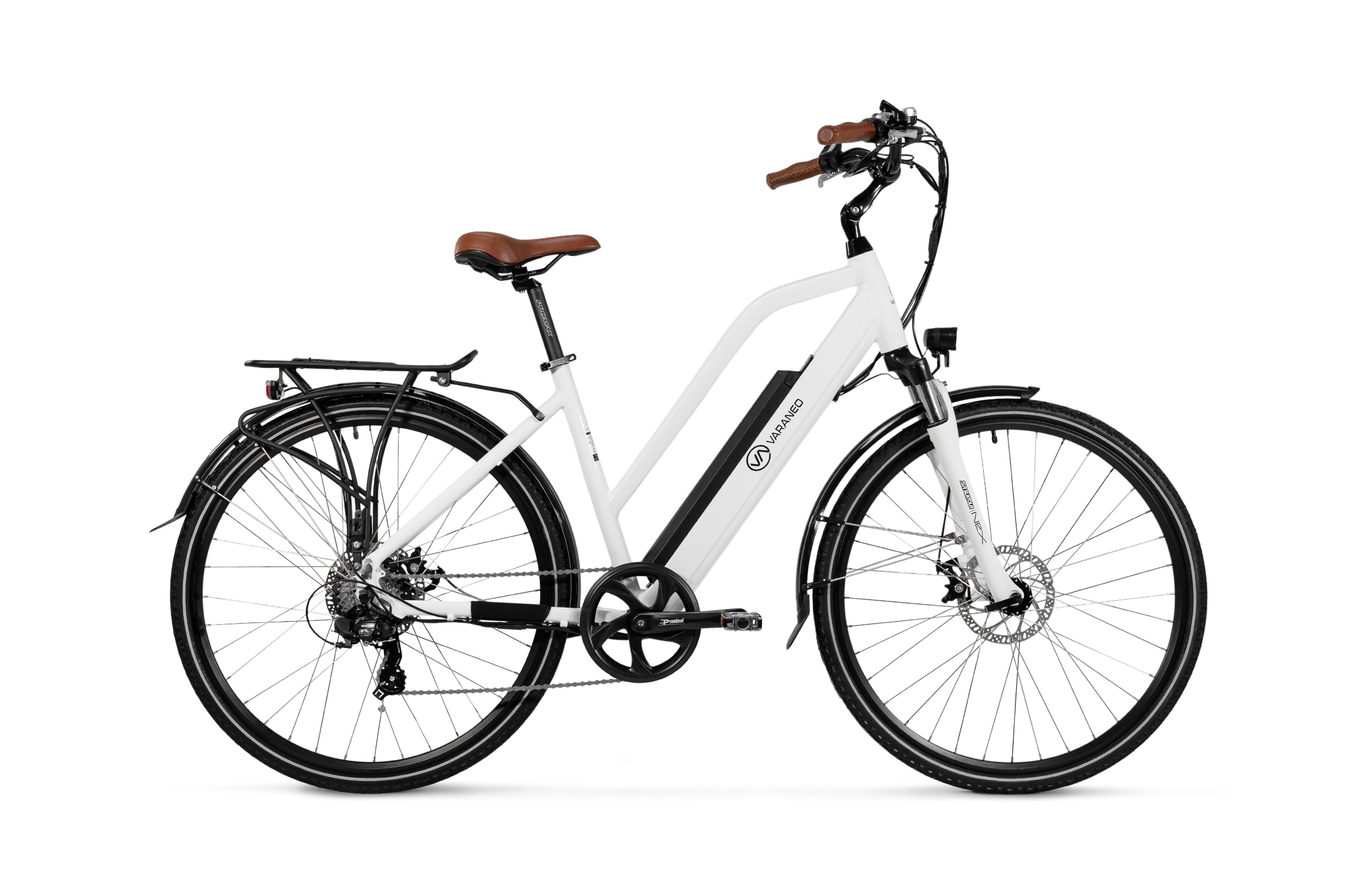 VARANEO Trekking E Bike Low Damen Motor