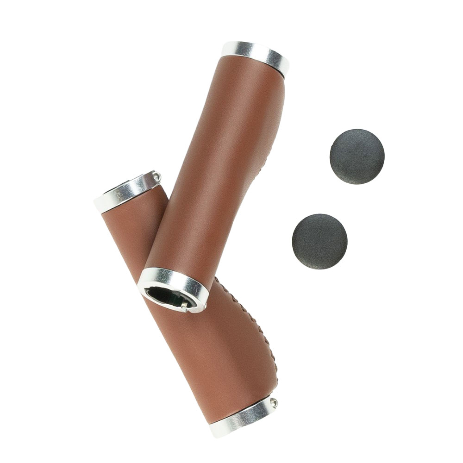 VARANEO Café Racer E-Bike Grips in Brown