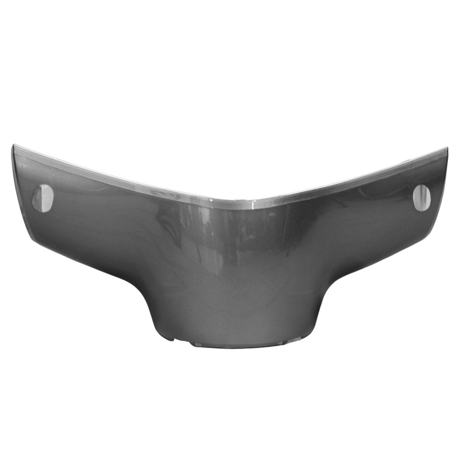 C4 up hood for handle bar grey metallic