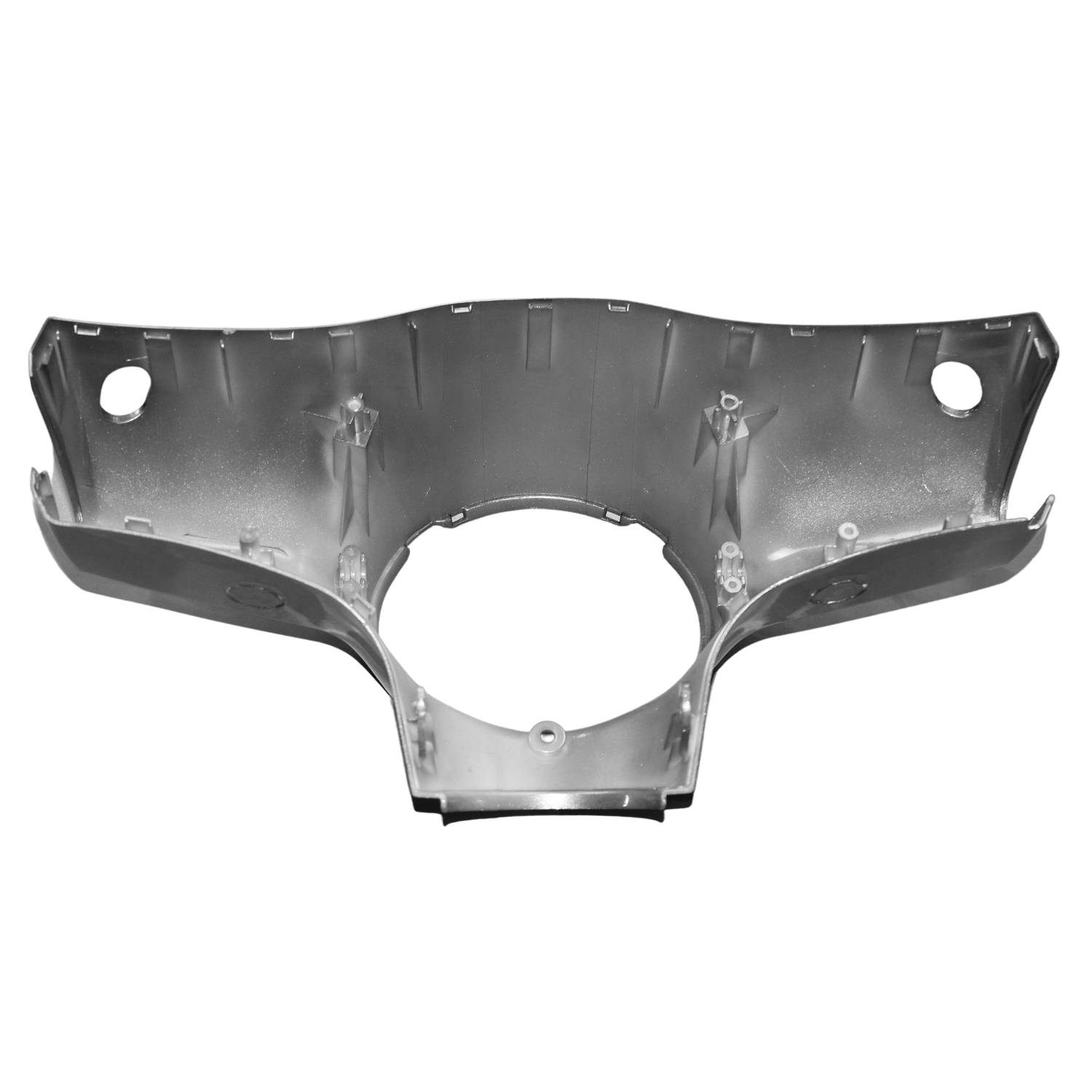 C4 up hood for handle bar grey metallic