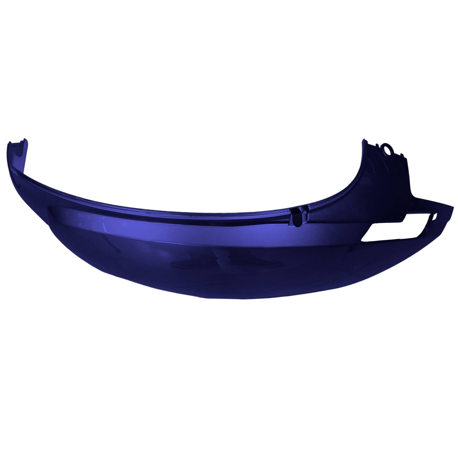 C4 left decoration body plate blue metallic