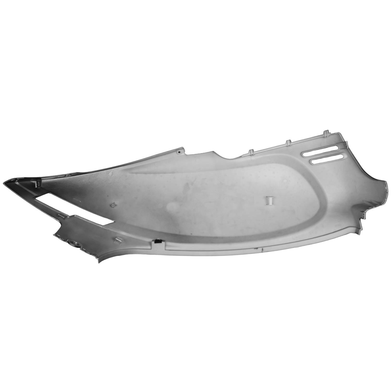 C4 right decoration body plate grey metallic