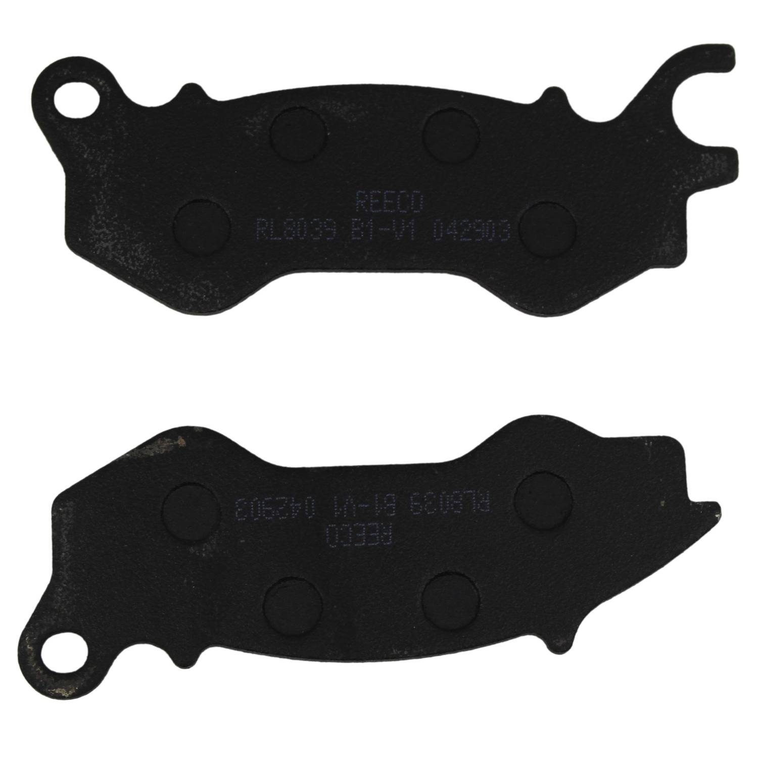 C4 front brake pads