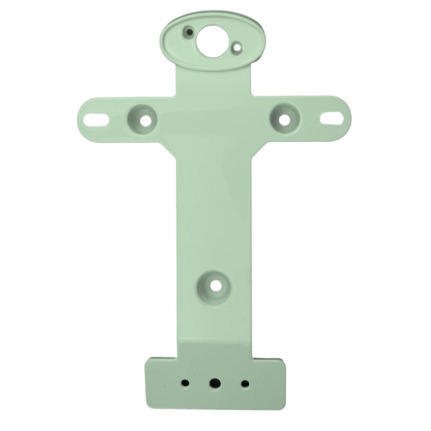 R2 cover license plate support, green