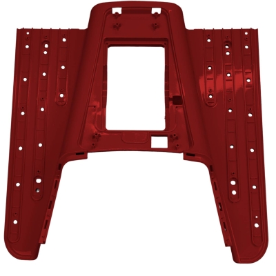 R2 footrest cover red