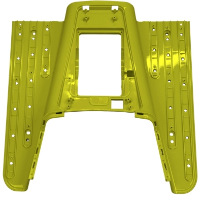 R2 footrest cover yellow